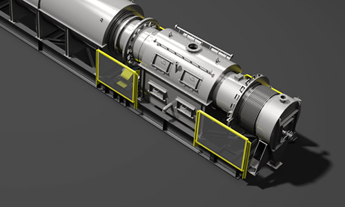 Integral-Cooler-Calciner-Processor