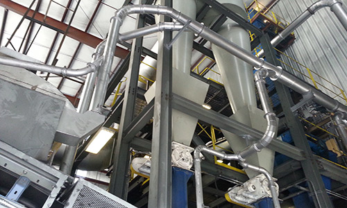 flash drying cooling